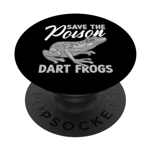 Pfeilgift-Frosch, lustige Tiere, Haustier PopSockets Klebender PopGrip von Poison Dart Frog