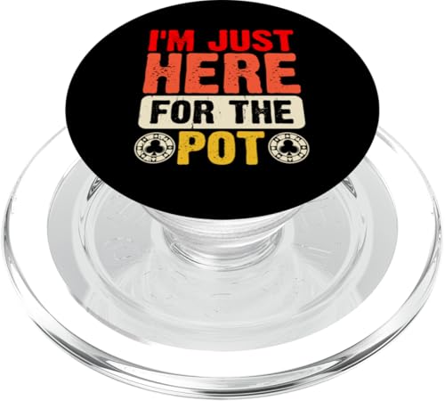 Lustiges Poker-Design für Männer und Frauen, Gambler, Poker, Glücksspiel-Liebhaber PopSockets PopGrip für MagSafe von Poker Gift Gambling Shirts Men Women