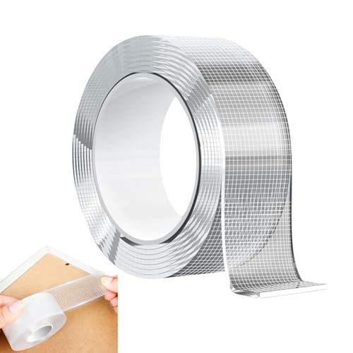 Pokronc Double Sided Tape | Nano Double Sided Tape | Heavy Duty Double Sided Tape | Acrylic Gel Double Sided Tape | Adhesive Tape | Ideal For Securing Carpets & Mounting Photo Frames von Pokronc