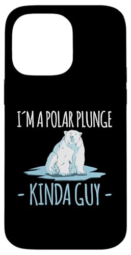 Hülle für iPhone 14 Pro Max Im A Polar Plunge Kinda Guy Ice Bear von Polar Plunge Season Design Idea