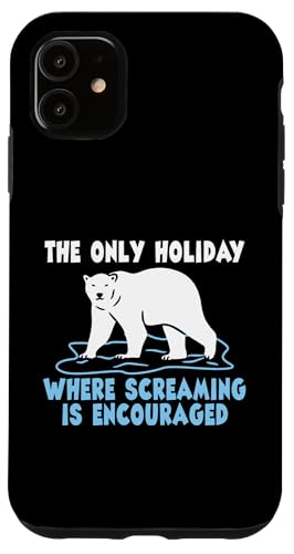 Hülle für iPhone 11 The Only Holiday Polar Plunge von Polar Plunge Season Designs Idea