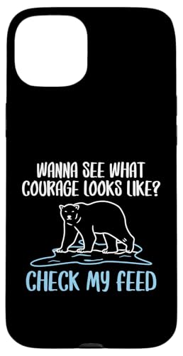 Hülle für iPhone 15 Plus Wanna See What Courage Looks Like Polar Plunge von Polar Plunge Season Designs Idea