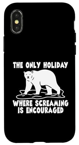 Hülle für iPhone X/XS The Only Holiday Polar Plunge von Polar Plunge Season Designs Idea