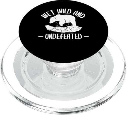 Wet Wild And Undefeated Polar Plunge PopSockets PopGrip für MagSafe von Polar Plunge Season Designs Idea