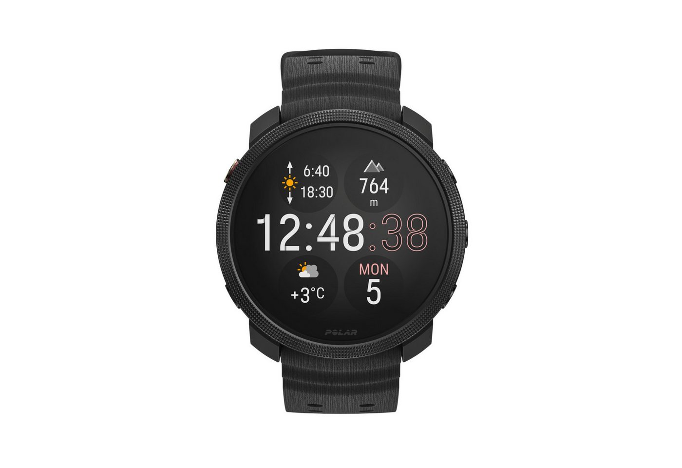 Polar VANTAGE M3 S-L Smartwatch (3,3 cm/1,28 Zoll, Proprietär) von Polar