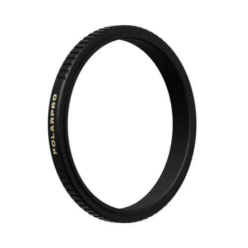 PolarPro - Fuji X100 Serie Filteradapter - Schwarz - Kompatibel mit Fuji X100VI, X100V, X100, X100S, X70-49mm von PolarPro