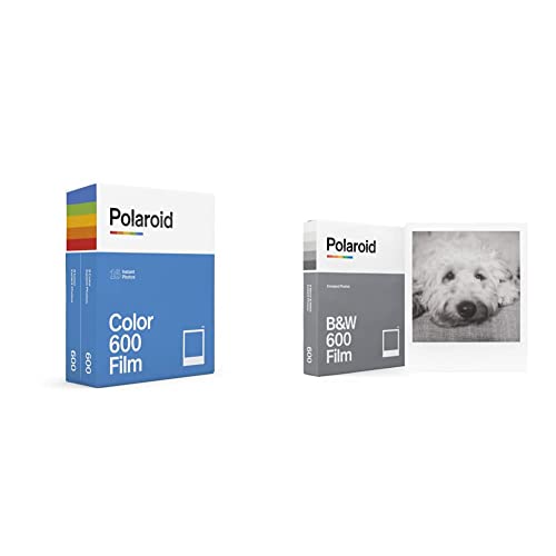 Polaroid Color Film für 600 - Doppelpack - 6012 & Polaroid B&W Film für 600-6003 von Polaroid