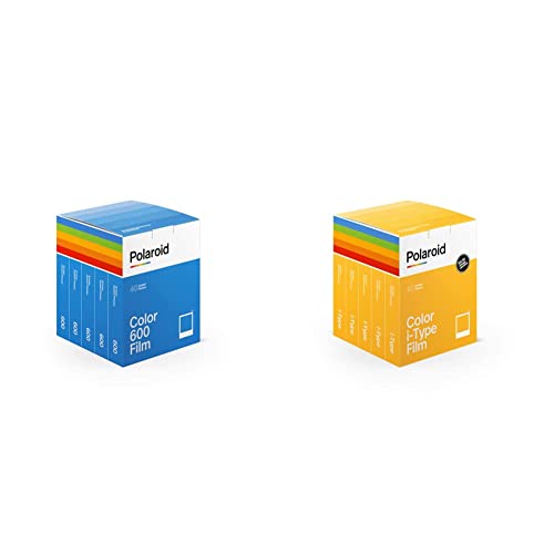 Polaroid Color Film für 600 - x40 Film Pack - 6013 & Color Film für i-Type - x40 Filmpaket - 6010 von Polaroid