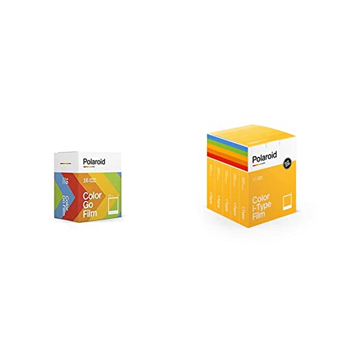 Polaroid Go Sofortbildfilm - Doppelpack - 6017 & Color Film für i-Type - x40 Filmpaket - 6010 von Polaroid