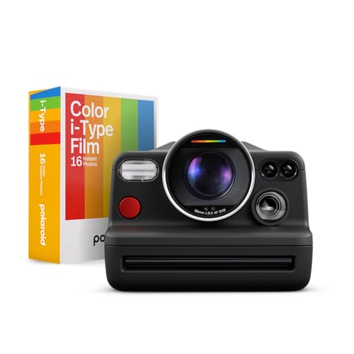 Polaroid - I-2 Instant Camera Bundle with Color i-Type Film Double Pack (16 Photos) - Full Manual Control, app Enabled Analog Instant Camera with Polaroid's sharpest 3-Element Lens (6444) von Polaroid