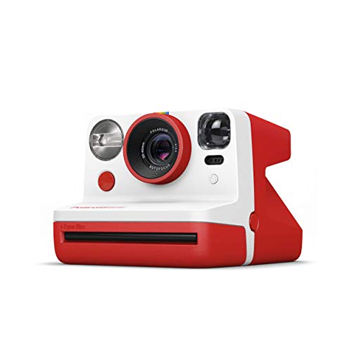 Polaroid Now Sofortbildkamera i-Type – Rot, Keine Filme von Polaroid