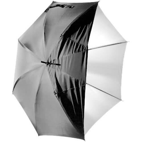 Polaroid Pro Studio 43" White Satin Interior Umbrella with Removable Black Cover von Polaroid