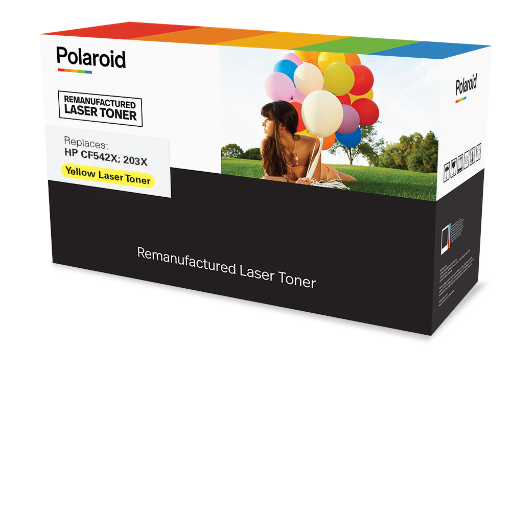 Polaroid Toner LS-PL-22230-00 ersetzt HP CF542X 203X YL von Polaroid