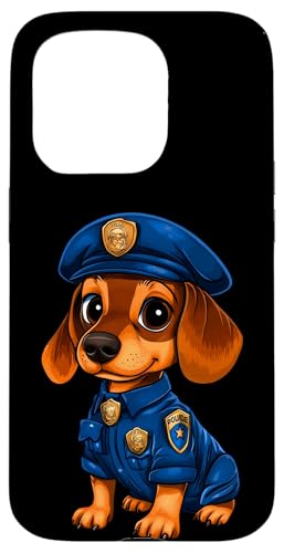 Hülle für iPhone 15 Pro Polizei Dackel von Police Animals