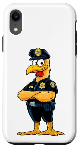 Hülle für iPhone XR Hühner Polizei von Police Animals