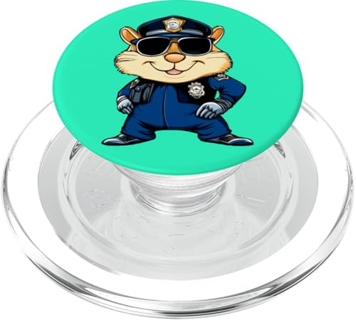 Polizei Streifenhörnchen PopSockets PopGrip für MagSafe von Police Animals