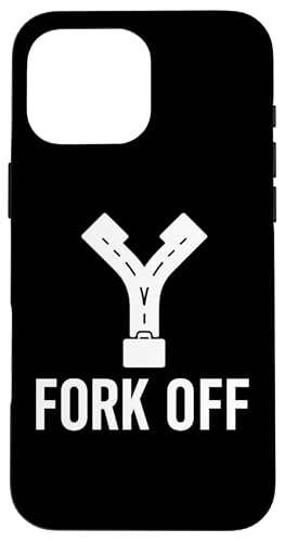 Fork Off - Lustiger Bundesarbeiter Protest Hülle für iPhone 16 Pro Max Fork Off - Lustiger Bundesarbeiter Protest Hülle für iPhone 16 Pro Max von Political Protest Apparel