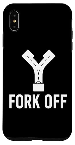 Fork Off - Lustiger Bundesarbeiter Protest Hülle für iPhone XS Max Fork Off - Lustiger Bundesarbeiter Protest Hülle für iPhone XS Max von Political Protest Apparel
