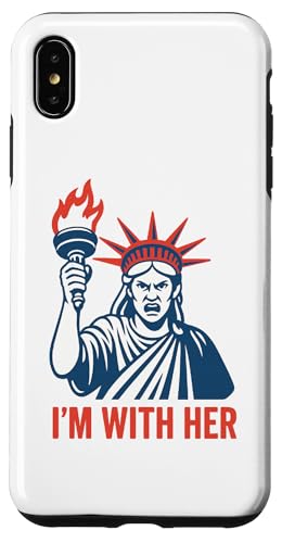 I'm With Her - Fierce Liberty Protest Hülle für iPhone XS Max I'm With Her - Fierce Liberty Protest Hülle für iPhone XS Max von Political Protest Apparel