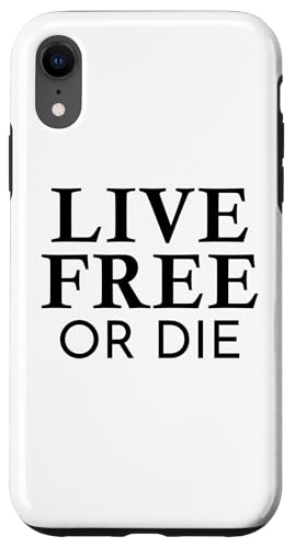 Live Free or Die - Revolutionäre Slogan Freiheit Hülle für iPhone XR Live Free or Die - Revolutionäre Slogan Freiheit Hülle für iPhone XR von Political Protest Apparel