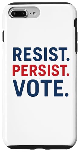 Widerstehen Sie beharrlicher Abstimmung – mutiges bürgerliches Engagement Hülle für iPhone 7 Plus/8 Plus Widerstehen Sie beharrlicher Abstimmung – mutiges bürgerliches Engagement Hülle für iPhone 7 Plus/8 Plus von Political Protest Apparel