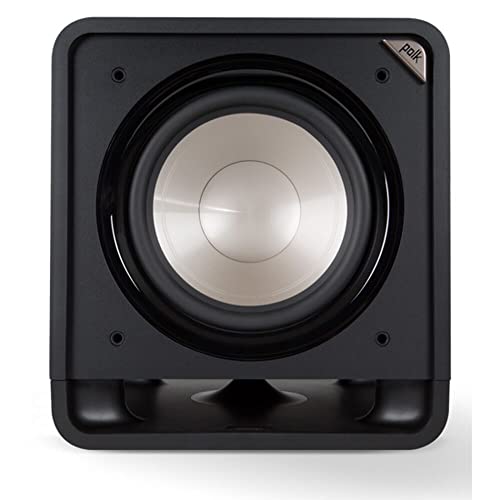 Polk Audio HTS 12 Aktivsubwoofer Heimkino Soundsysteme Und Musik, 12" Bass Box, 400 Watt - Schwarz von Polk Audio