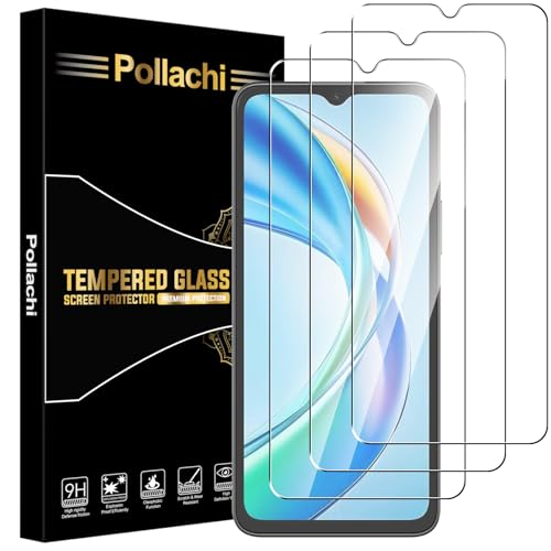 Pollachi [3 Stück Schutzfolie für Honor X5b/X5b Plus Panzerglas Glasfolie,9H Härte,Anti-Kratzen,Anti Fingerabdruck,Anti-Bläschen,Ultra-Klar,Displayschutzfolien Panzer Schutz Glas von Pollachi