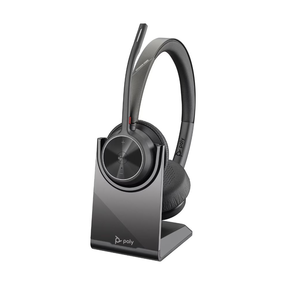Poly Voyager 4320 Headset +BT700 dongle +Charging Stand von Poly