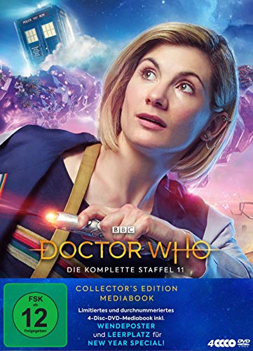 Doctor Who - Staffel 11 (Limitiertes Mediabook inkl. Wendeposter und Leerplatz für New Year Special) LTD. [4 DVDs] von Polyband