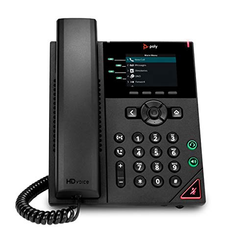 Polycom VVX 250 -4-zeiliges Desktop Business IP-Telefon mit zwei 10/100/1000 Ethernet-Ports von Polycom