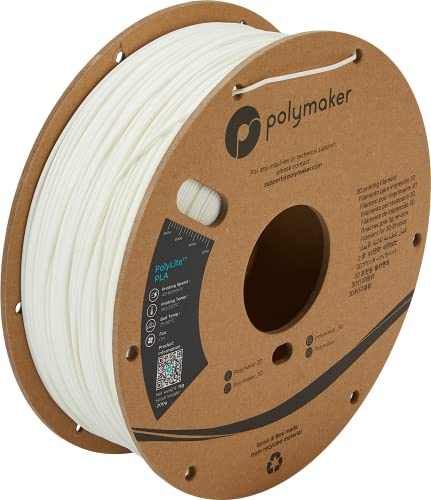 Polymaker PA02017 PolyLite Filament PLA 2.85mm 1000g Weiß 1St. von Polymaker