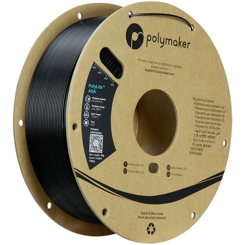 Polymaker PF01044 Filament ASA UV-beständig, witterungsbeständig, hitzebeständig, schlagfest 1.75 von Polymaker