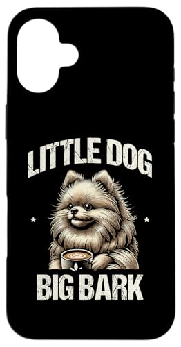 Hülle für iPhone 16 Plus Kleiner Hund Großer Barl Pommerscher Hund Pommern von Pomeranians Dog Pomeranian Lover Gifts