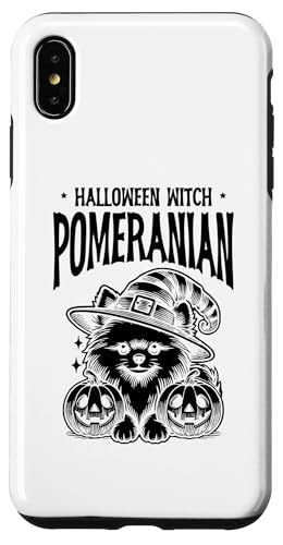 Hülle für iPhone XS Max Halloween mit Pomeranian Pomeranians Pom Dog von Pomeranians Dog Pomeranian Lover Gifts