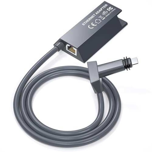 Starlink Ethernet Adapter für Satellit Internet V2, kabelgebundene Internetverbindung Extenal Netzwerkadapter Stecker auf RJ45, Netzwerkverbindung für Starlink Actuated Gen 2 von PonJel