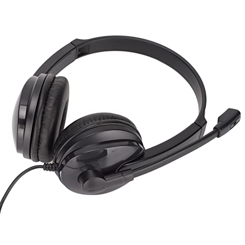 Pongnas Gaming-Headsets, Headset mit Mikrofon für PC-Gaming-Kopfhörer, 3,5-mm-Surround-Stereo-Gaming-Kopfhörer PC-3033, Weiche Ohrenschützer, Multifunktional für PC und Laptop von Pongnas