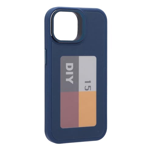 Pongnas NFC-Tintenbildschirm-Telefonhülle, 3,52-Zoll-Displayständer für 15-Telefon mit Anpassbaren Bildern, TPU-DIY-Abdeckung Unterstützt Bildschirmprojektion (Blue) von Pongnas