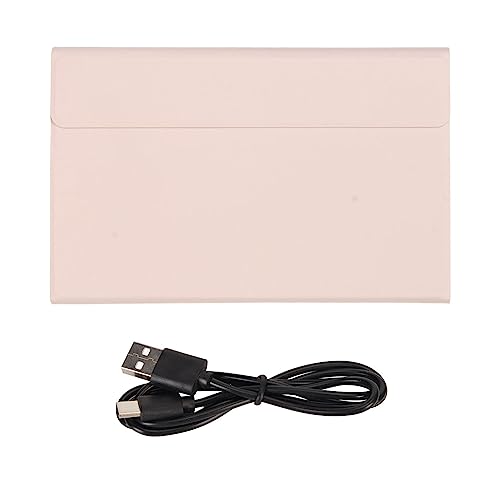 Pongnas Tablet-Tastatur, Abnehmbare Magnetische Tastatur mit Hülle für 11,5-Zoll-Tablet 2023 (PINK) von Pongnas