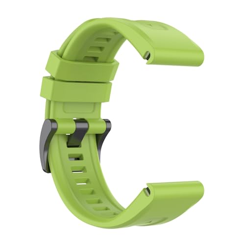 Poo4kark Armband kompatibel mit GarminFenix 7 22MM Smartwatches Hervorragendes, schweißfestes, einfarbiges Sportarmband Silikon mit praktischer Anpassung (G, 15X5CM) von Poo4kark