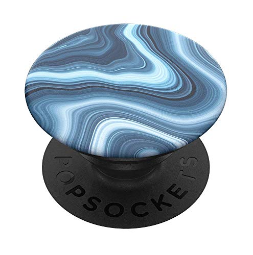 PopSockets PopGrip - Ausziehbarer Sockel und Griff für Smartphones und Tablets mit einem Austauschbarem Top - Oceanic Agate von PopSockets