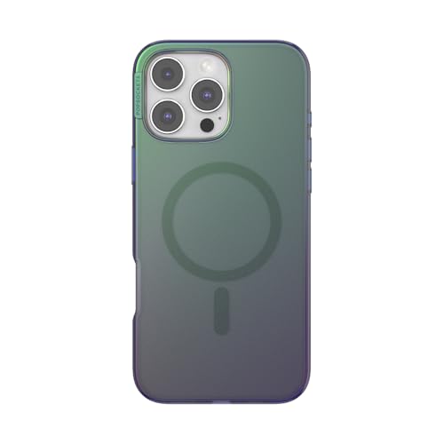 PopSockets iPhone 16 Pro Max Hülle kompatibel mit MagSafe, Handyhülle für iPhone 16 Pro Max, kabellos aufladbar, nur Hülle - Nightshade von PopSockets