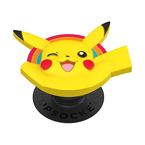 PopSockets: Handygriff mit erweiterbarem Ständer, Pop-Socket für Telefon, Pokemon, PopOut - Pikachu von PopSockets