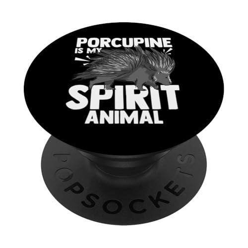 Stachelschwein Tiere Lustig Niedlich Nagetiere PopSockets mit austauschbarem PopGrip von Porcupine Animals