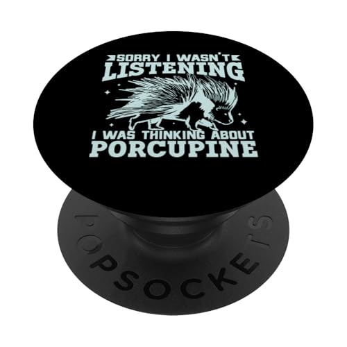 Stachelschwein Tiere Lustig Niedlich Nagetiere PopSockets mit austauschbarem PopGrip von Porcupine Animals