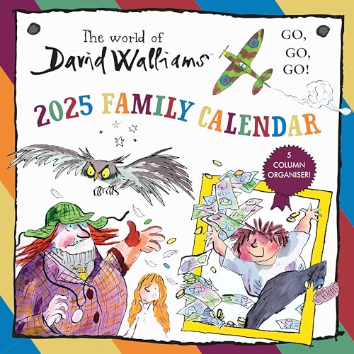 World of Walliams Familienkalender 2025, quadratisch von Portico Designs Ltd