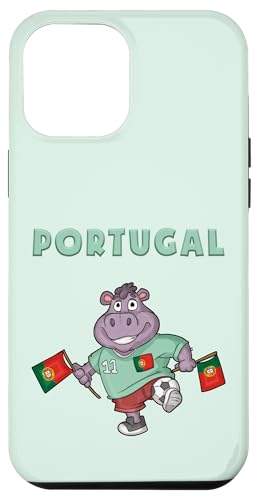 Hülle für iPhone 15 Plus Portugal Fan Nilpferd von Portugal Fans