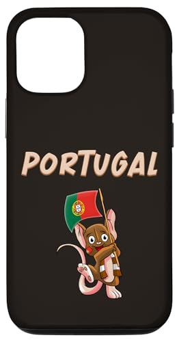 Hülle für iPhone 15 Pro Portugal Maus / Portugiesen Fans von Portugal Fans