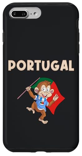 Hülle für iPhone 7 Plus/8 Plus Portugiesen Fans / Portugiesische Affe von Portugal Fans