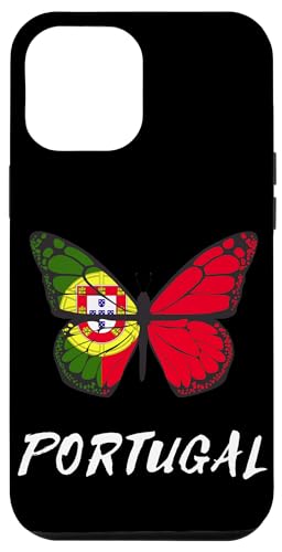 Hülle für iPhone 14 Plus Portugal Schmetterling Flagge Pride Portugiesische Flagge Herz Wurzeln von Portugal Flag Pride Portuguese Roots Heritage
