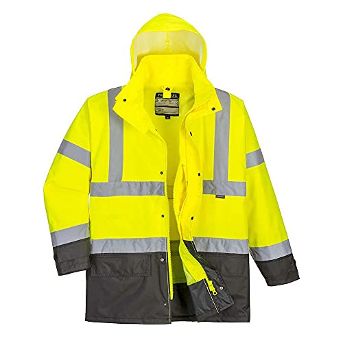 5in1 Hi-Vis Executive Jacket, colorYeGrey talla Large von Portwest